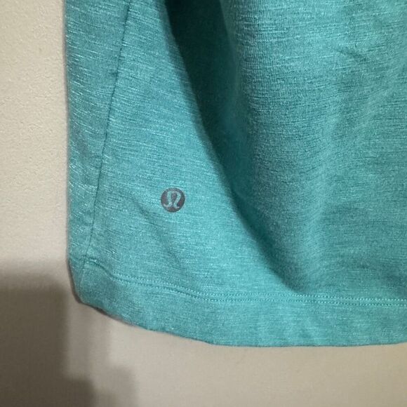 Lululemon Roll Out Crew Short Sleeve teal size large - Picture 6 of 6